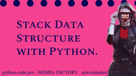 Stack Data Structure.