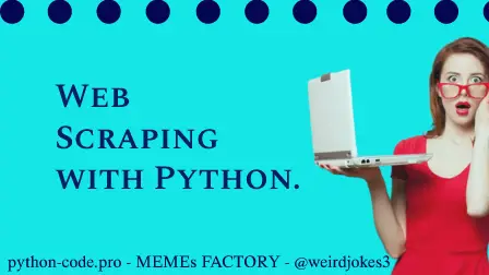 Web Scraping with Python.